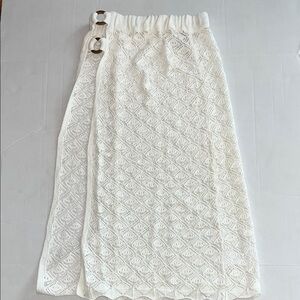 Free people beach cover up skirt
